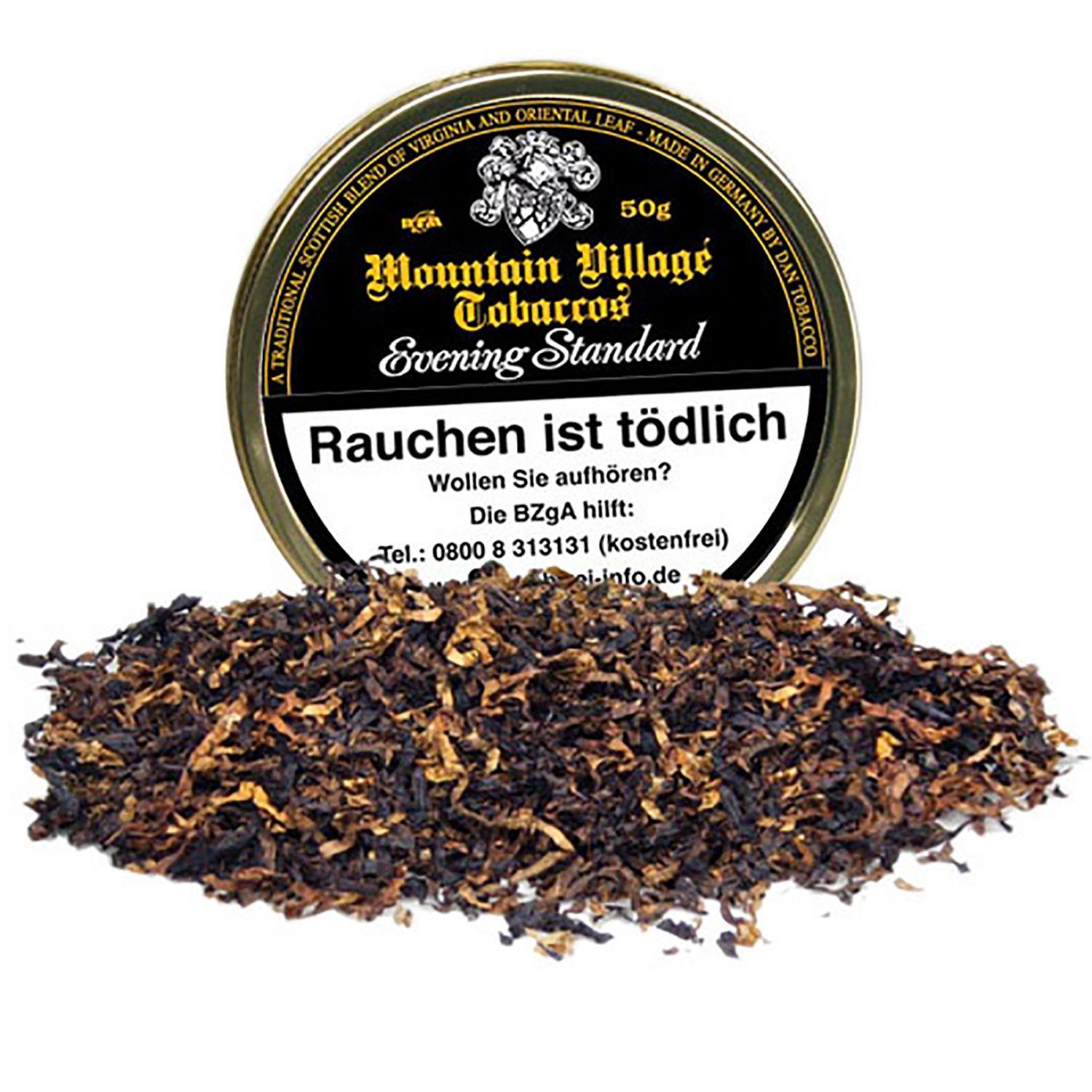 H8723-100 Mountain Village Tobacco Evening Standard 100g Dose