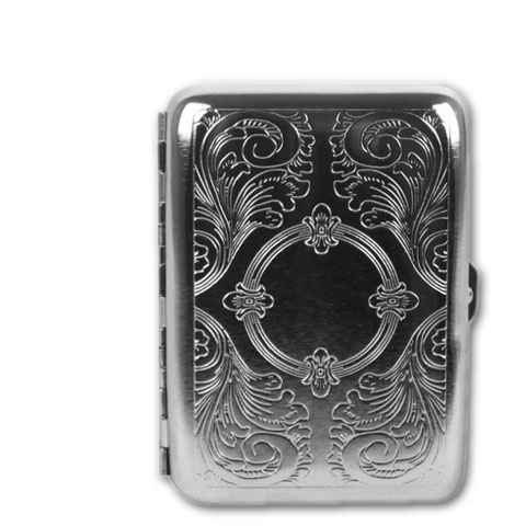 zigaretten-etui-zigaretten-etui-metall-mit-venetian-dekor-14er-677-79957-n01 Zigaretten-Etui Metall mit Venetian-Dekor, 14er