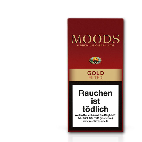 Dannemann Moods Gold Filter, 5er