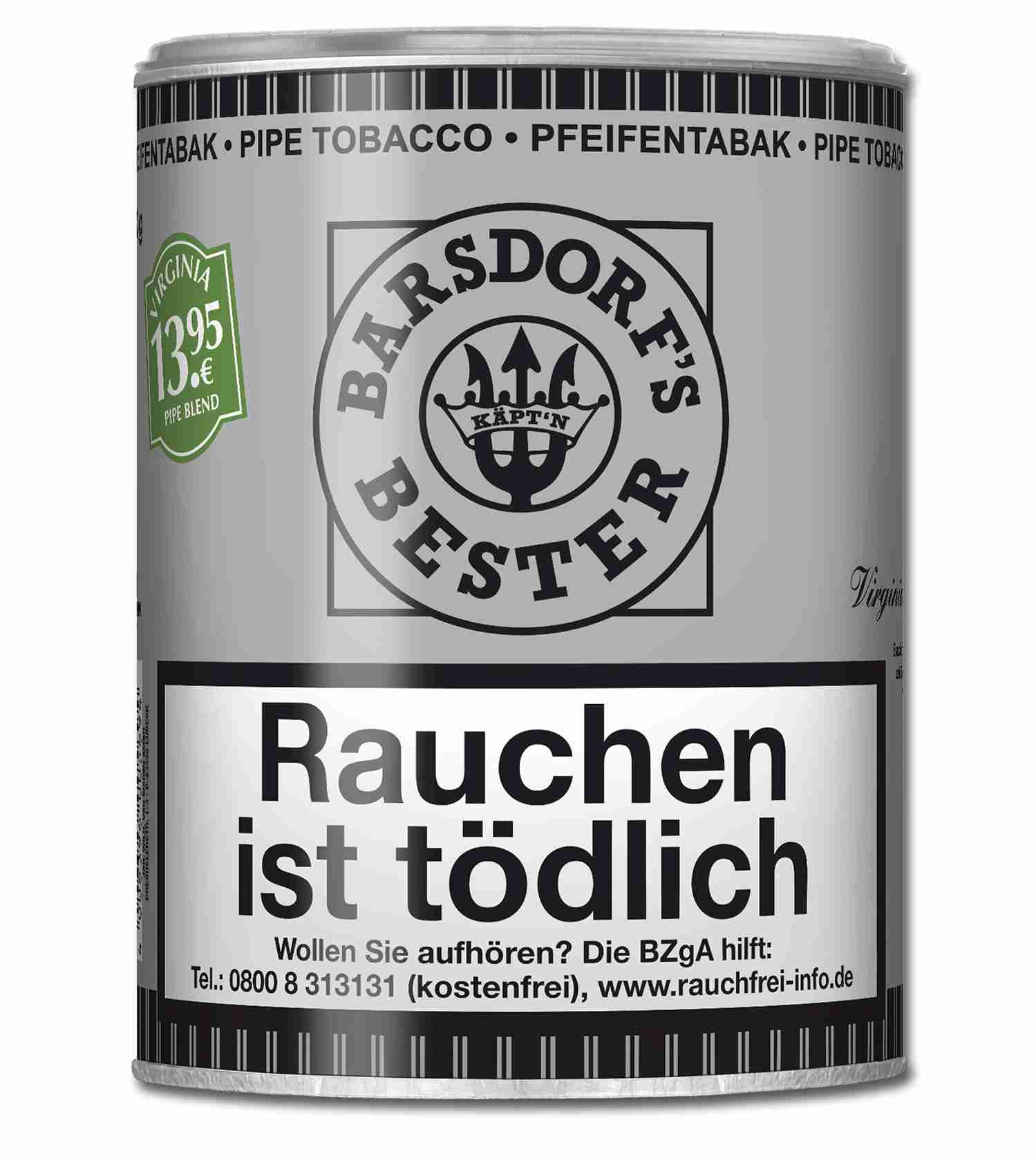 Käp'tn Barsdorf Bester Bright Virginia, 160g