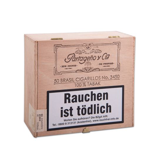 67622_partageno_cigarillo_3450_brasil_1 Partageno 3450 Brasil Zigarillos, 50er