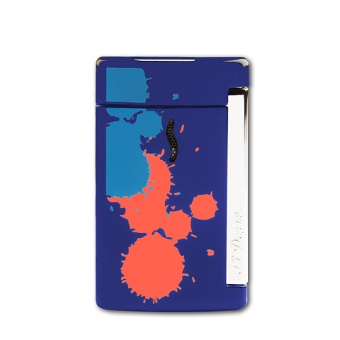 feuerzeuge-s-t-dupont-feuerzeug-minijet-2-blau-gesprenkelt-cigarre24-652-91957-n01 S.T. Dupont Feuerzeug MiniJet 2 blau gesprenkelt