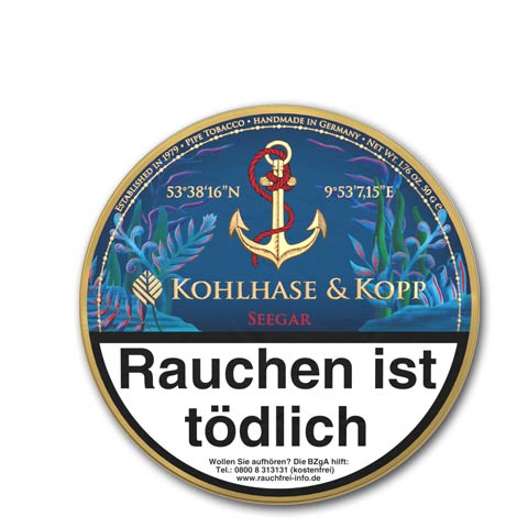 pfeifentabak-kohlhase-und-kopp-caribbean-blue-seegar-320-37785-n01 Kopp Caribbean Blue Seegar, 50g