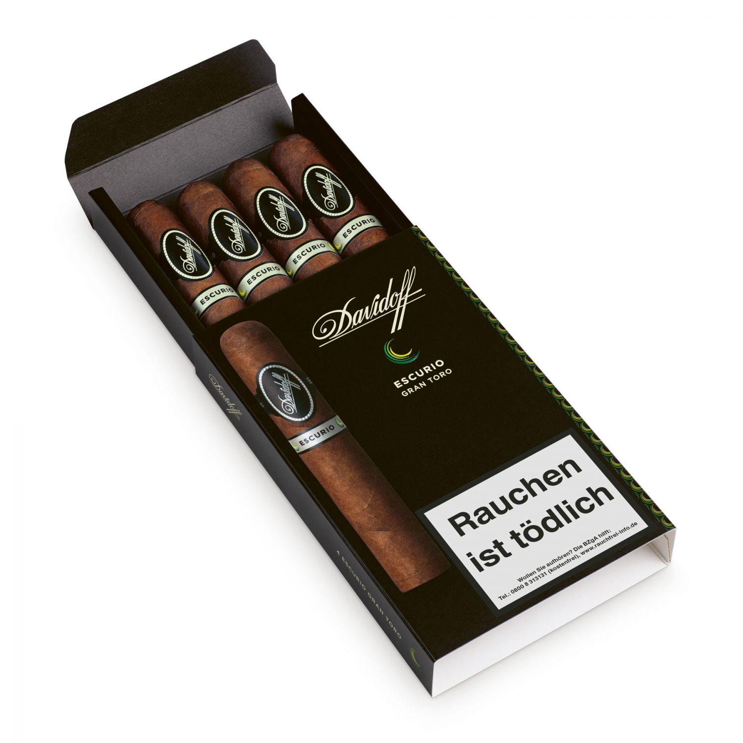 HC03-0645 Davidoff »Escurio« Gran Toro 4er Schachtel