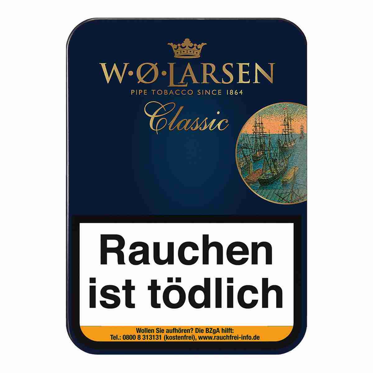4801_w_o_larsens_classic_100g_dose W. Ø. Larsen´s Classic, 100g