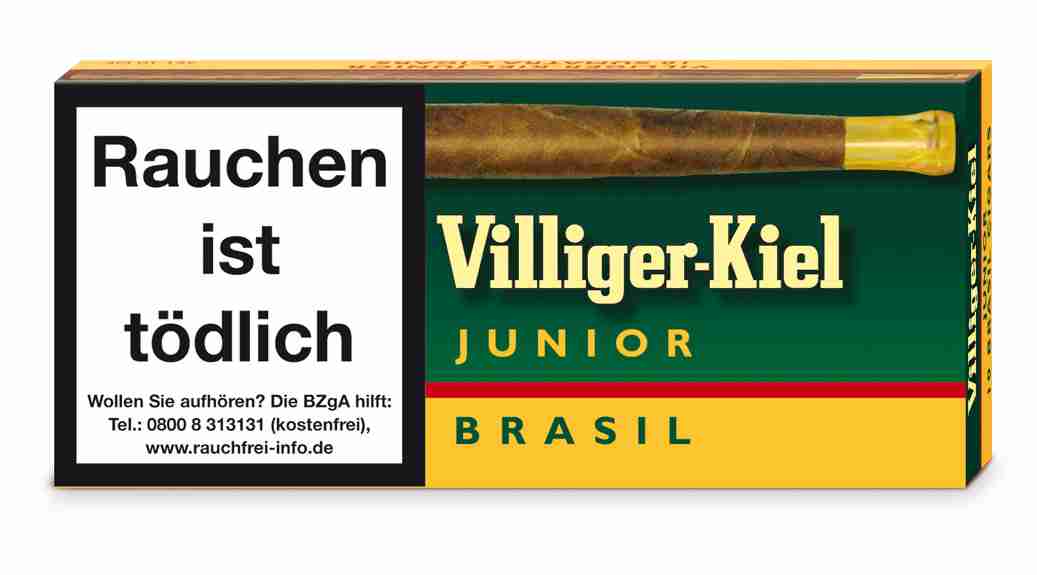 49442_villiger_kiel_junior_brasil Villiger Kiel Junior Brasil Zigarillos, 10er