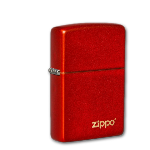 Zippo Rot Metallic Zippo Logo