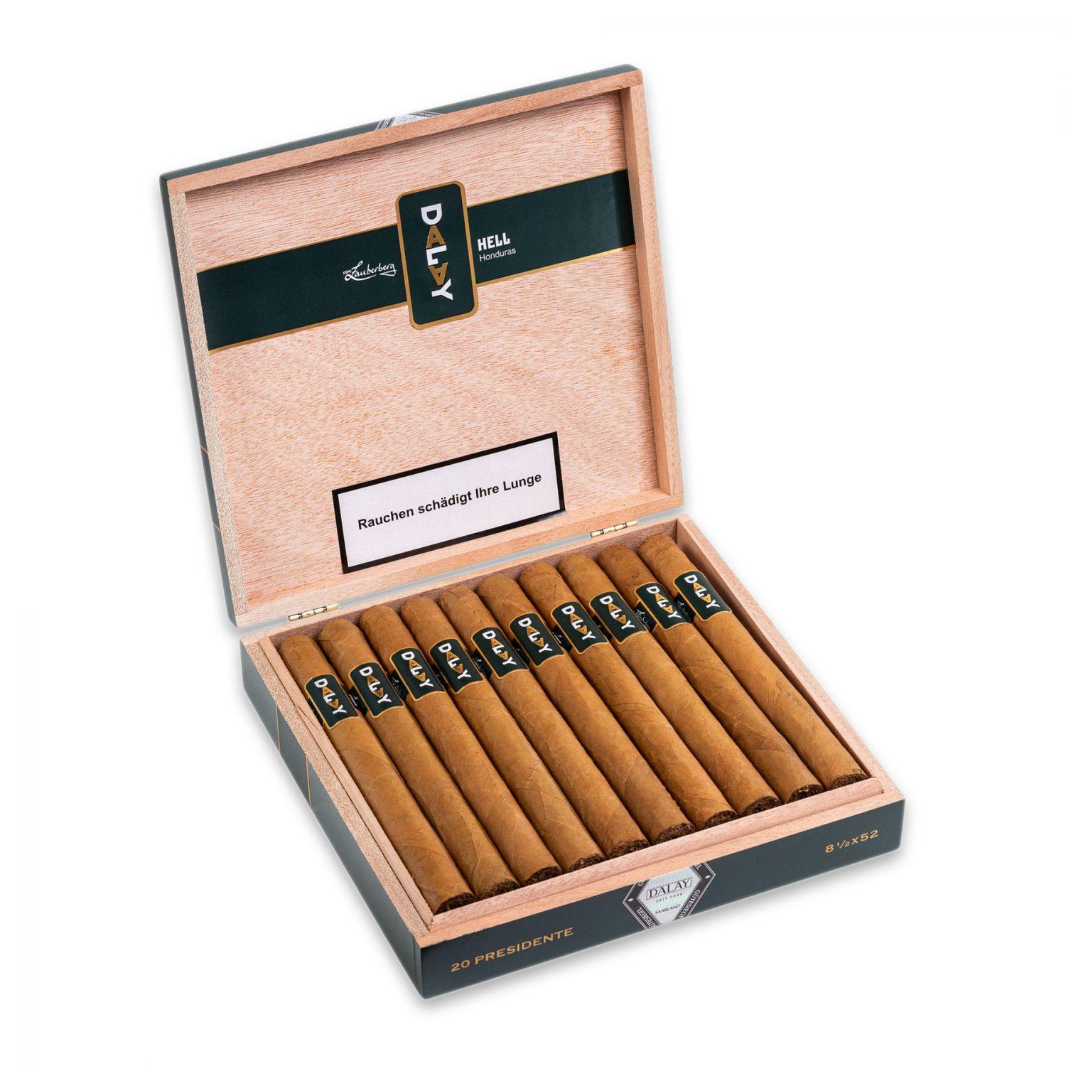 HC37-020_0 Dalay Honduras Hell Presidente, 20er Kiste