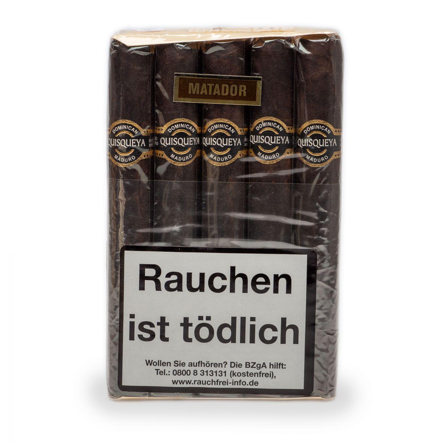 HC05-389 Quisqueya »Dominican Maduro« Matadors 10er Bundle