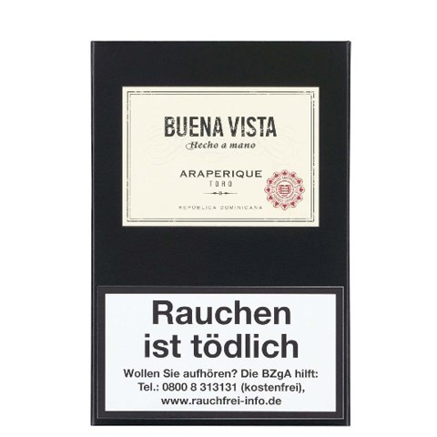 zigarren-bueno-vista-toro-5er-cigarre24-212-85023-n01 Buena Vista Araperique Toro, 5er