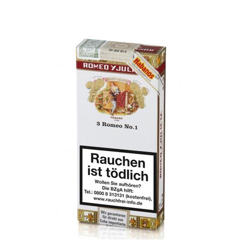 Romeo y Julieta - Romeo No. 1 Tubos, 3er