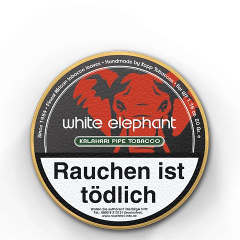 pfeifentabak-white-elephant-kalahari-320-79127-n01 White Elephant Kalahari, 50g