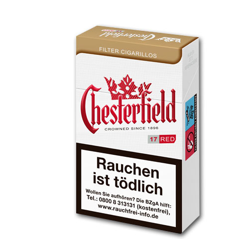 Chesterfield Red Filterzigarillos King Size