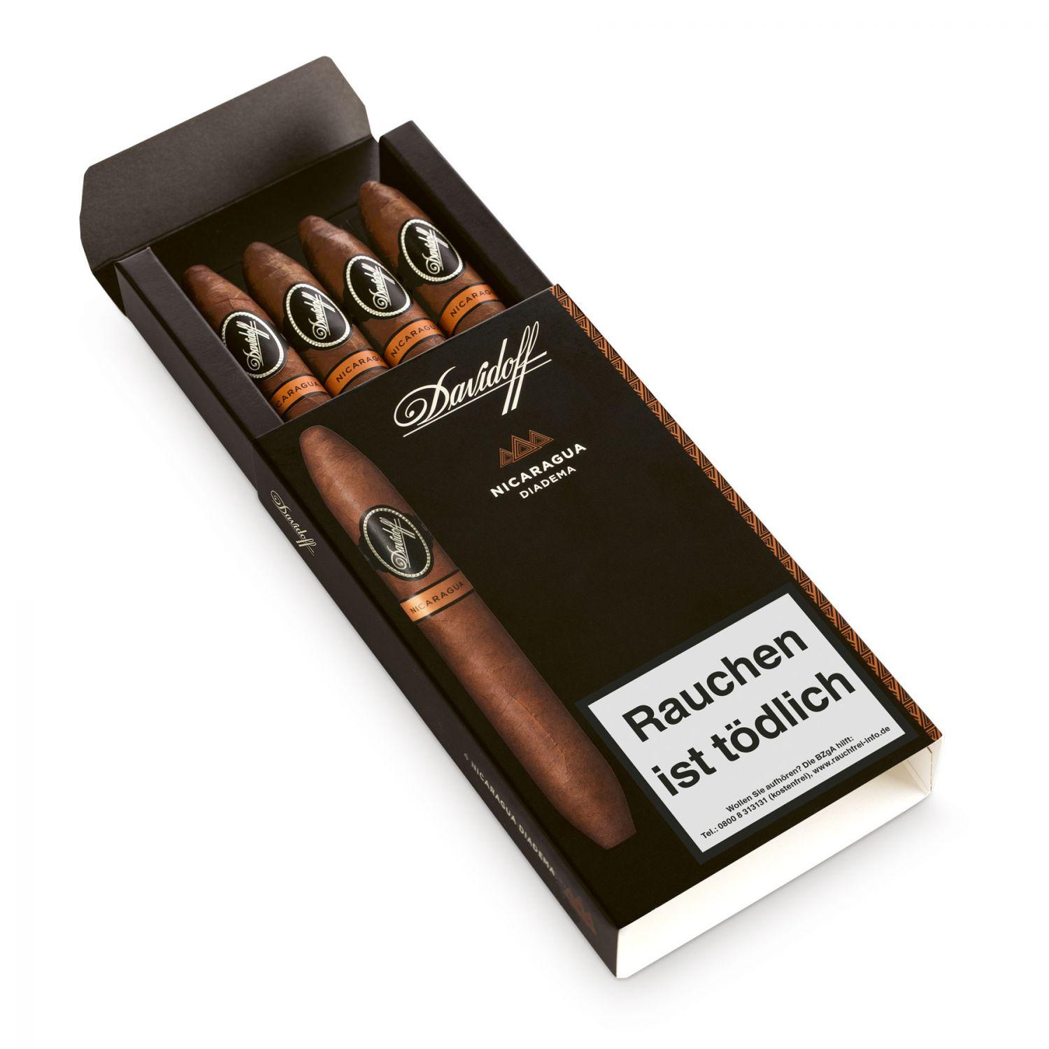 HC03-0654_0 Davidoff »Nicaragua« Diadema, 4er Schachtel