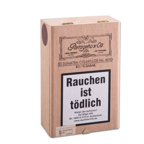 66682_partageno_6050_sumatra Partageno 6050 Sumatra Zigarillos, 50er
