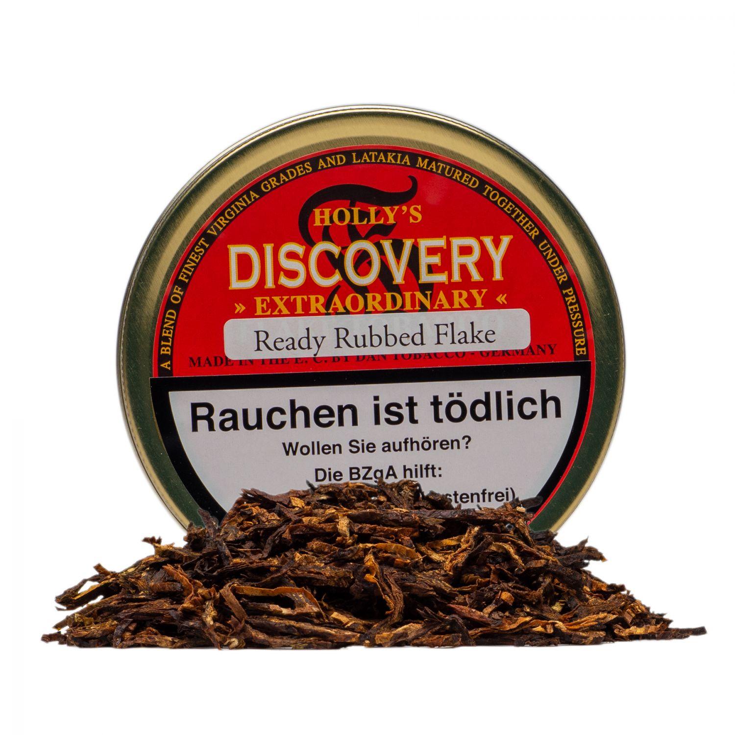 H8082-51 Holly's Discovery Ready Rubbed 50g Flake Dose