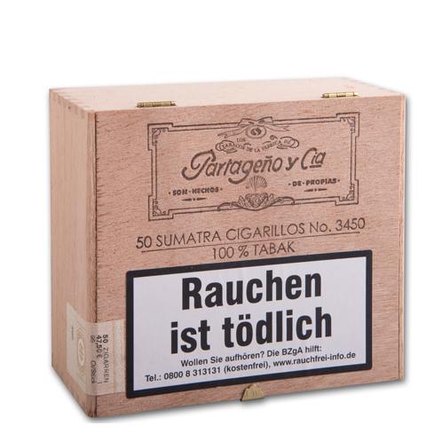 67632_partageno_cigarillo_3450_sumatra Partageno 3450 Sumatra Zigarillos, 50er