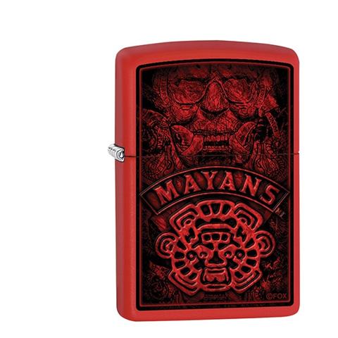 Zippo Rot matt Mayans