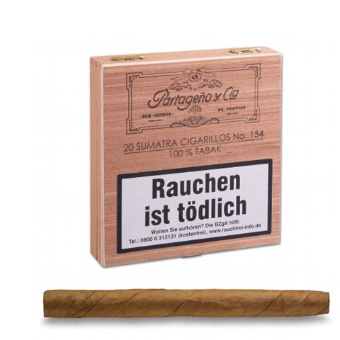 66662_partageno_154_sumatra Partageno 154 Sumatra Zigarillos, 20er