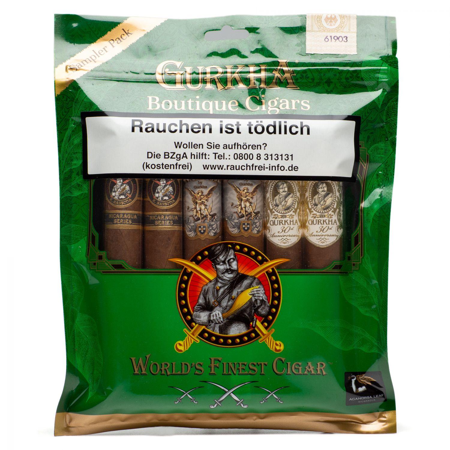 C33-241 Gurkha »Boutique Cigars« Sampler