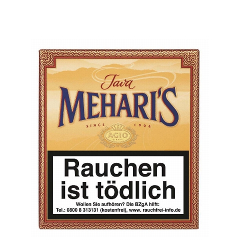 Agio Mehari's Java Zigarillos, 20er