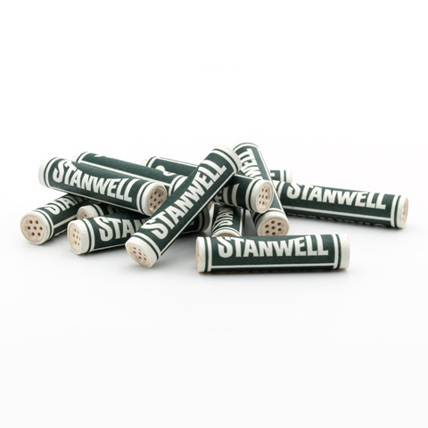 Pfeifenfilter Stanwell Greenland Aktivkohle Ø 9 mm, 50er