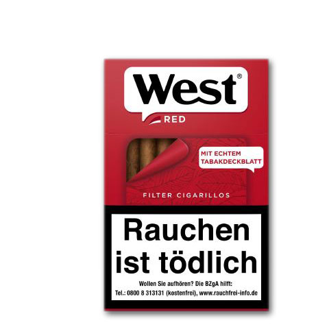 West Red Filterzigarillo