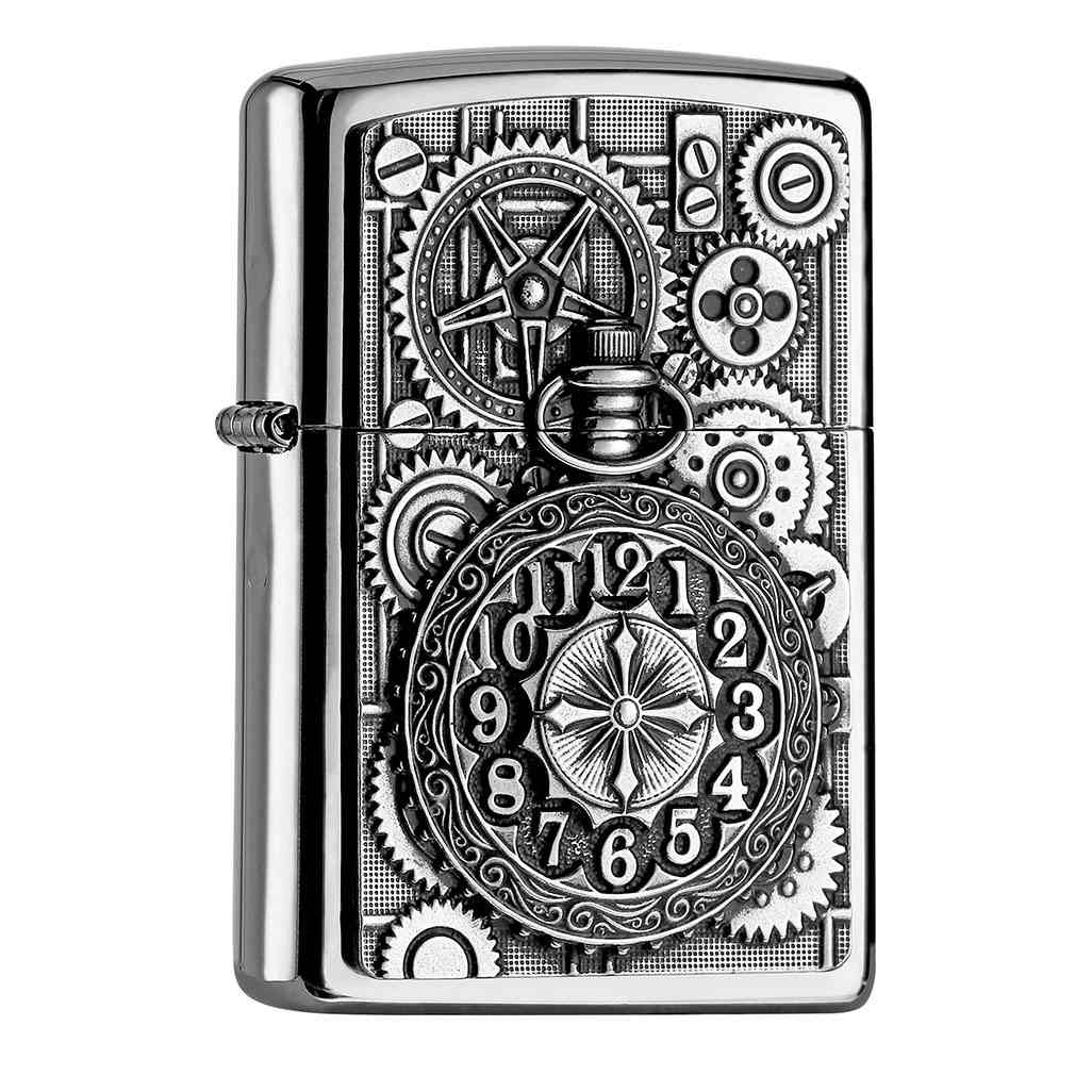 Zippo Chrom poliert Pocket Watch