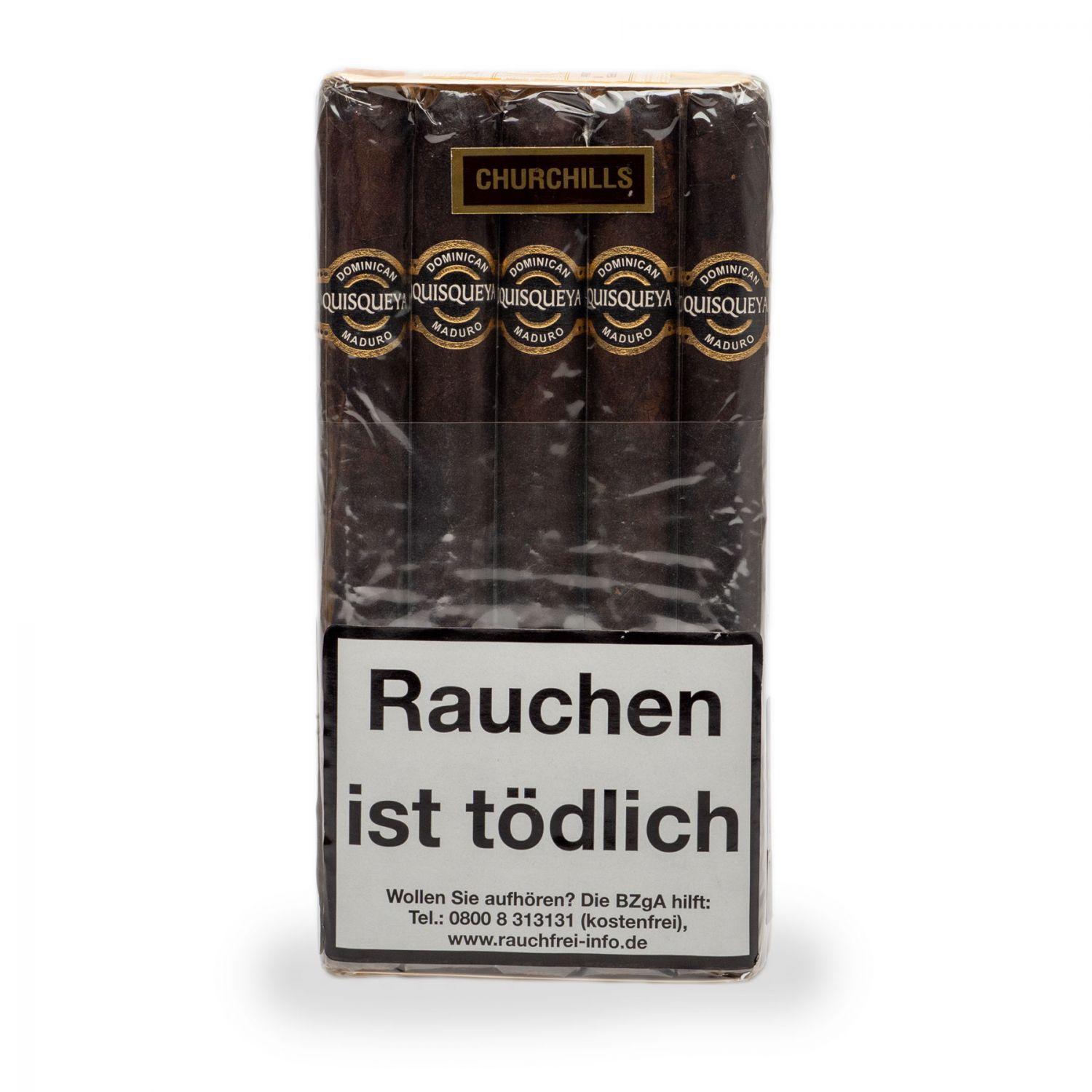 HC05-399 Quisqueya »Dominican Maduro« Churchills 10er Bundle