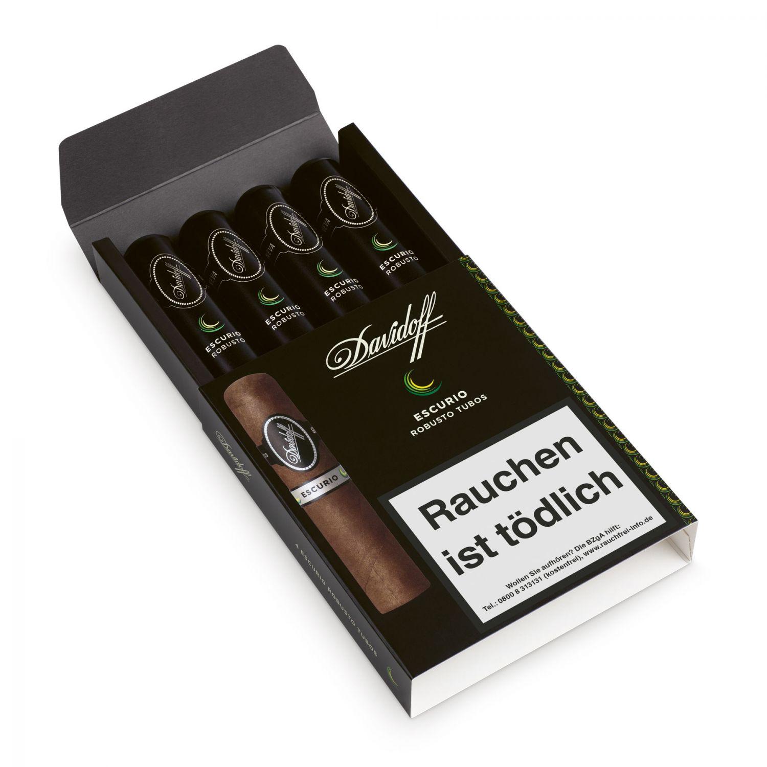HC03-0643_0 Davidoff »Escurio« Robusto  AT, 4er Schachtel