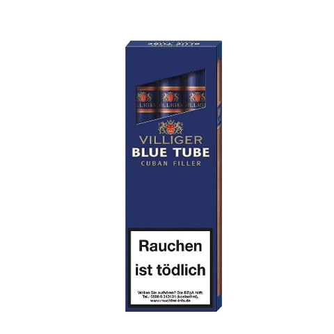 40052_villiger_blue_tube_3er_schachtel Villiger Blue Tube, 3er Schachtel