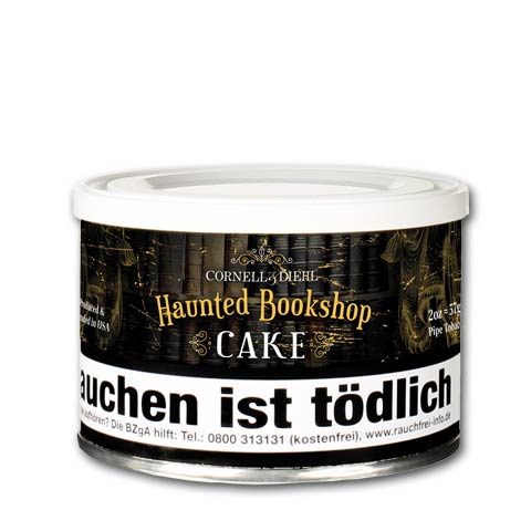 pfeifentabak-cornell-und-diehl-pfeifentabak-haunted-bookshop-cake-320-24-1381424-n01 Cornell & Diehl Pfeifentabak Haunted Bookshop Cake, 57g