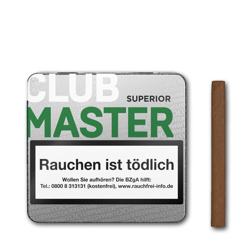 85212_clubmaster_superior_brasil_1 Clubmaster Superior Brasil 144 Zigarillos, 20er