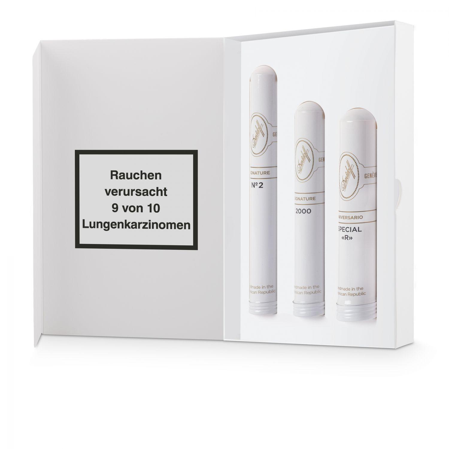 C03-0600 Davidoff Tubos Selection White Sampler