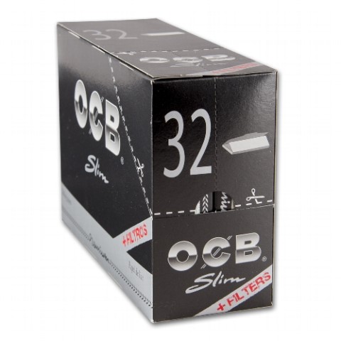 98493_ocb_schwarz_premium_slim OCB Schwarz Premium Slim Zigarettenpapier + Tips