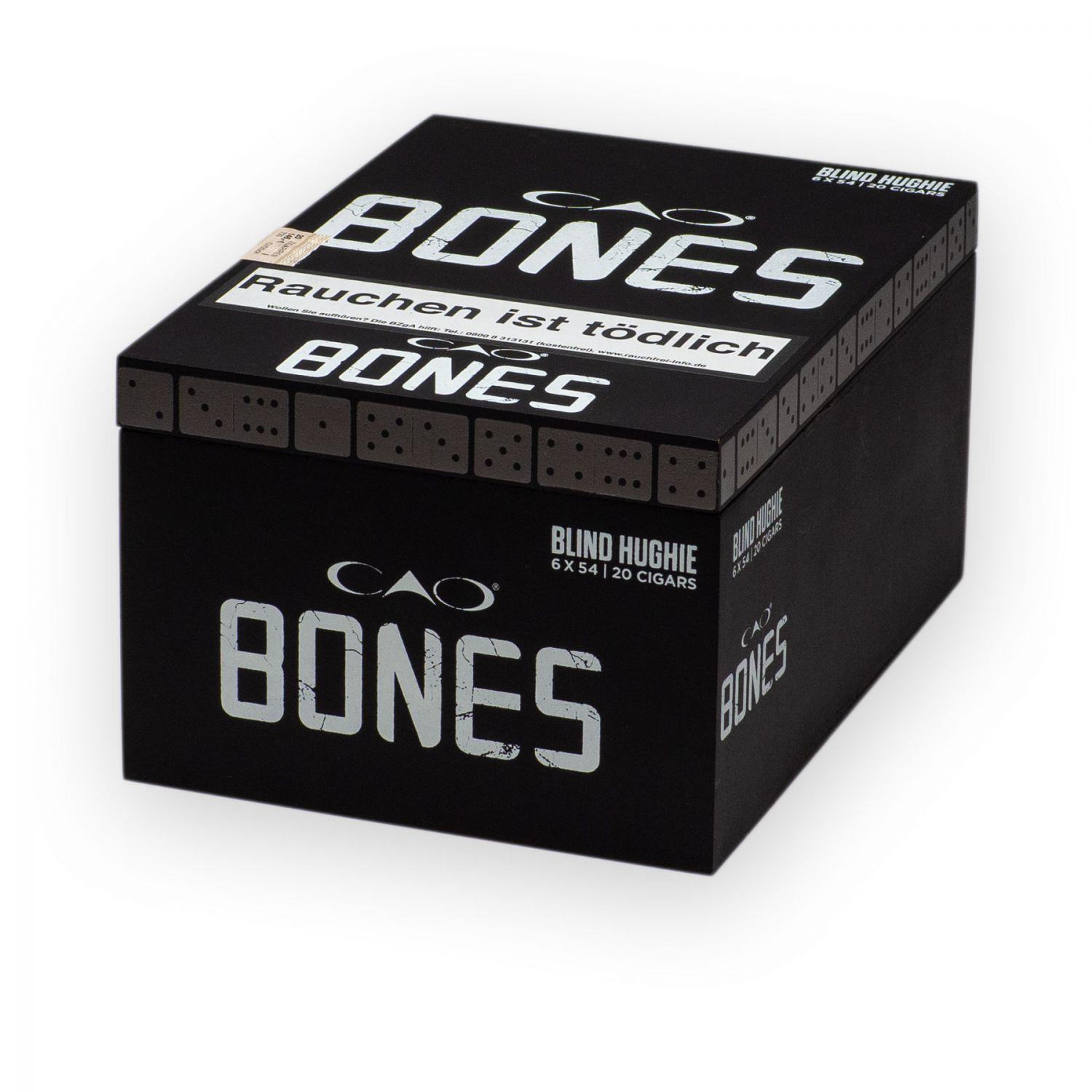 HC04-286_0 CAO Bones »Chicken Blind Hughie« Toro, 20er Kiste