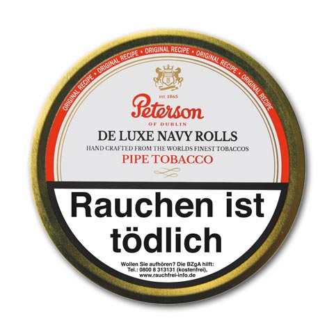 Peterson De Luxe Navy Rolls, 50g