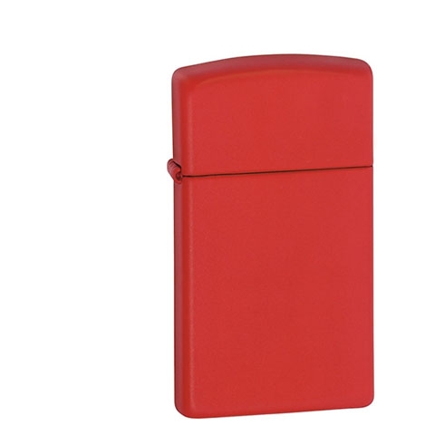 Zippo Slim Rot matt