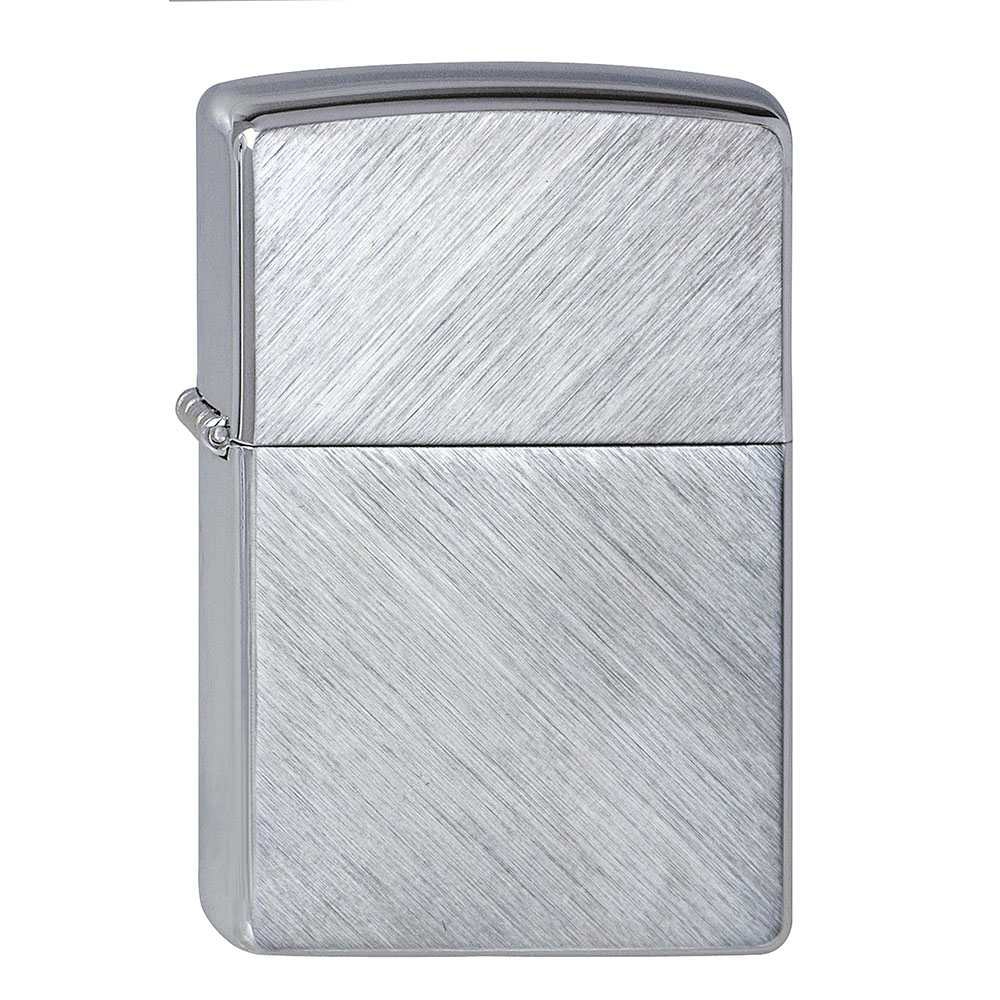 Zippo Chrom gebürstet Herringbone Sweep