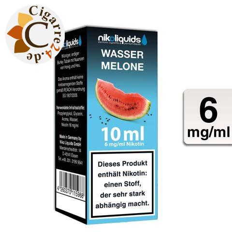 Nikoliquids E-Liquid Wassermelone 6mg Nikotin - 70PG-30VG
