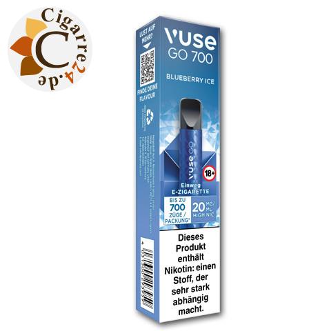 E-Zigarette Vuse Go 700 Blueberry Ice 20mg Nikotin