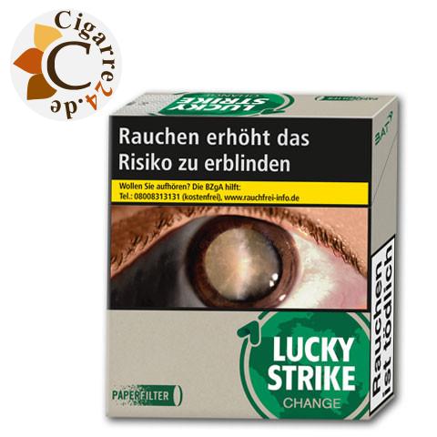 Lucky Strike Change Dark Green Giga-Box 10,00 € Zigaretten