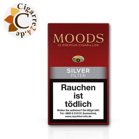 Dannemann Moods Silver Filter, 10er