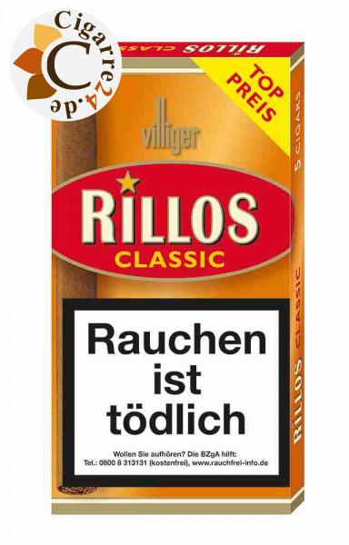 Rillos Classic Zigarillos, 5er