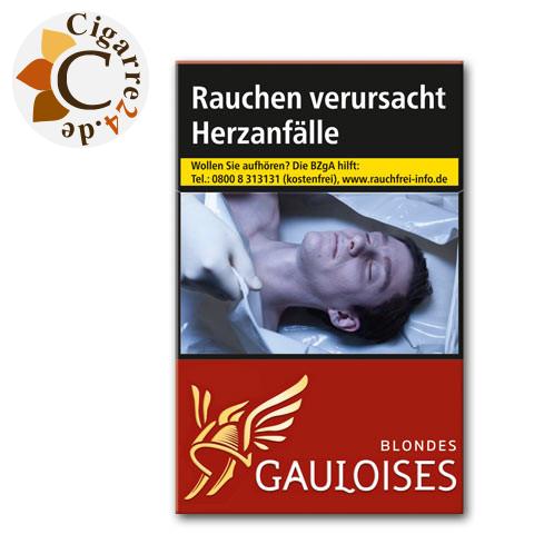 Gauloises Blondes Rot 8,30 € Zigaretten