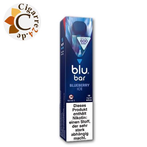 E-Zigarette blu bar Blueberry Ice 18mg Nikotin