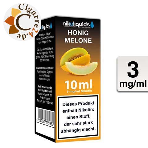 Nikoliquids E-Liquid Honigmelone 3mg Nikotin