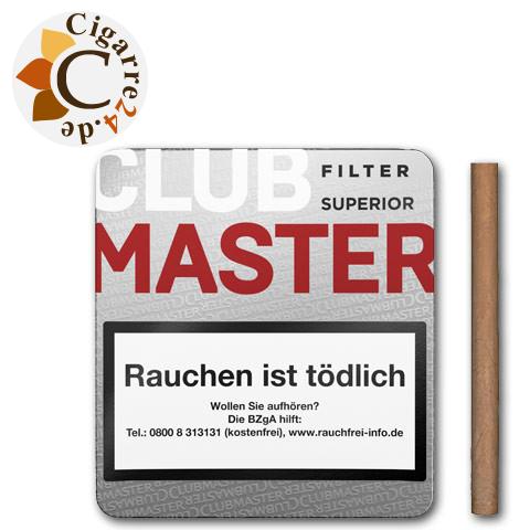 Clubmaster Superior Filter Red Zigarillos, 20er