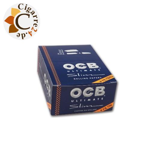 OCB Ultimate Slim Zigarettenpapier + Tips