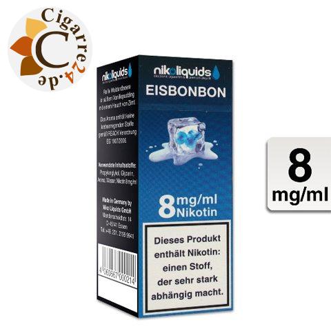 Nikoliquids E-Liquid Eisbonbon 8mg Nikotin - 70PG-30VG